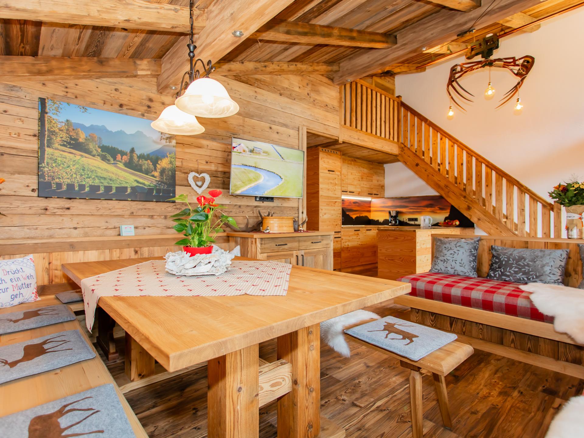 Knus appartement op boerderij bij skilift