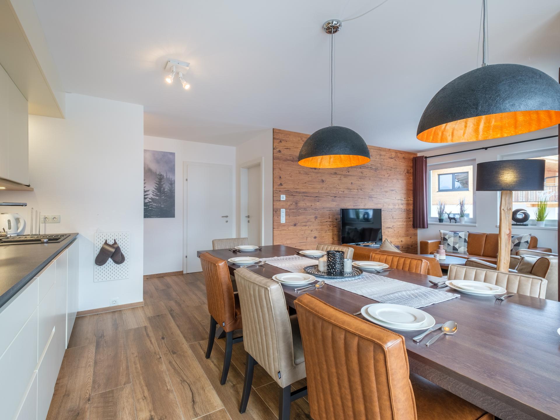 Ruim en luxe appartement met sauna, nabij skilift